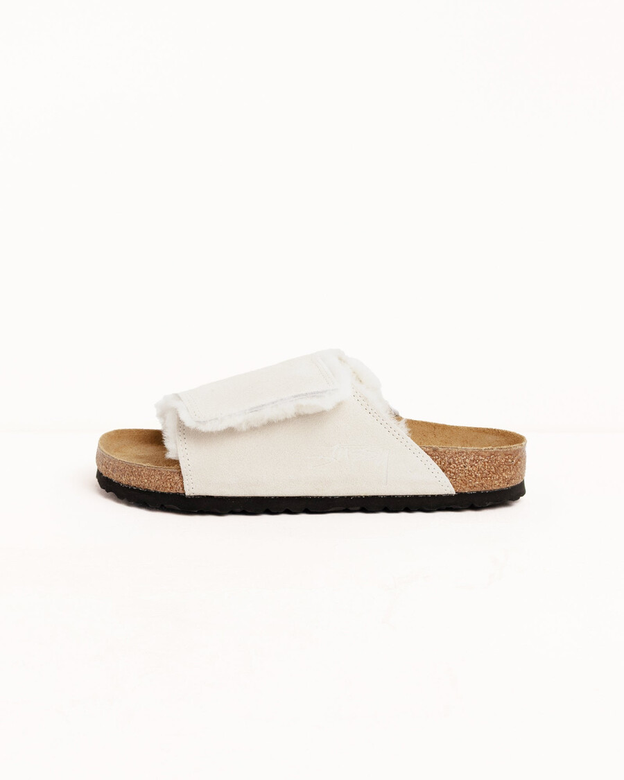 nazouváky stüssy birkenstock solana z ovčí kůže