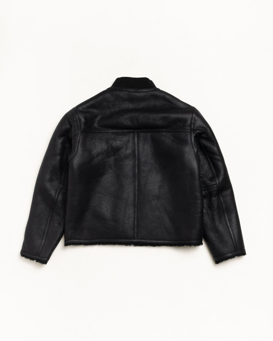 oboustranný bombardér shearling