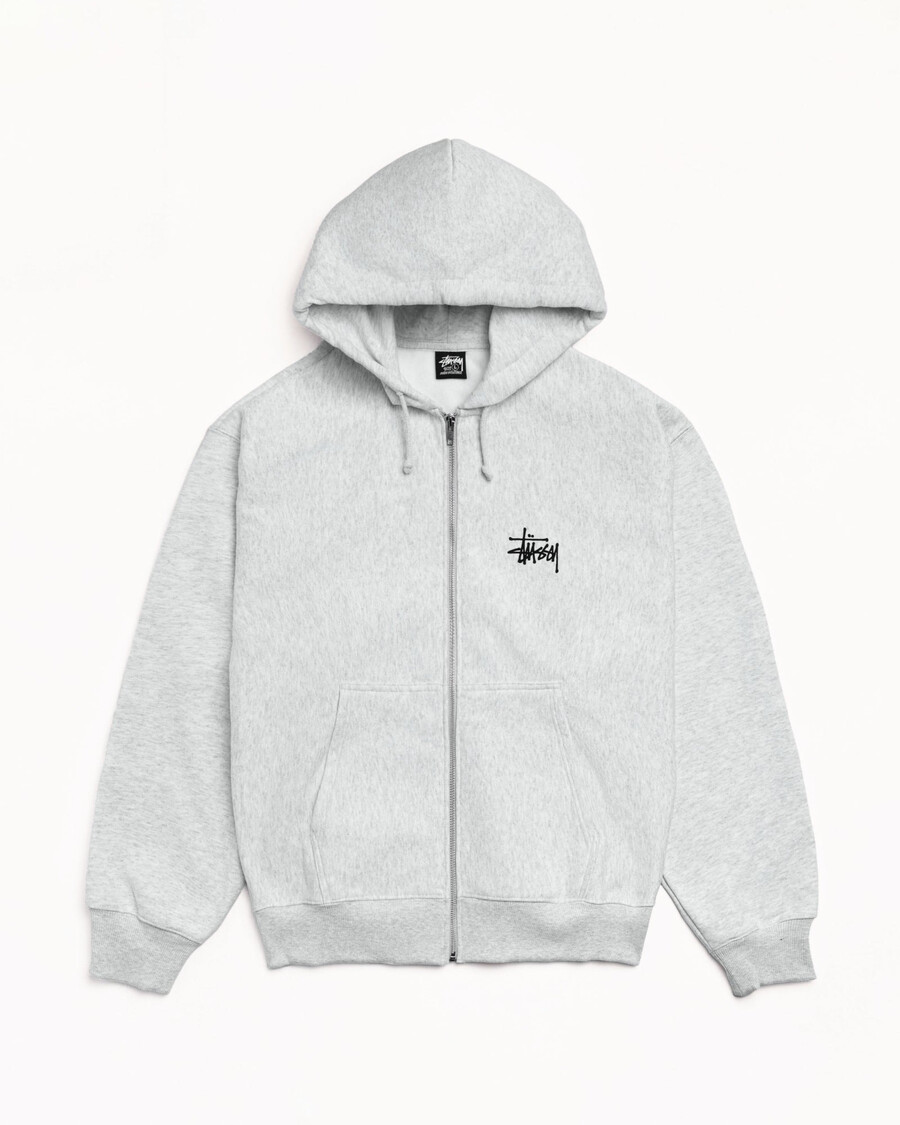 základní mikina se zipem stüssy