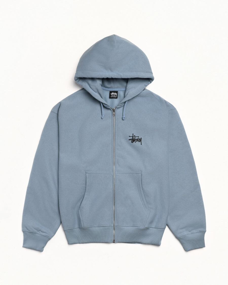 základní mikina se zipem stüssy