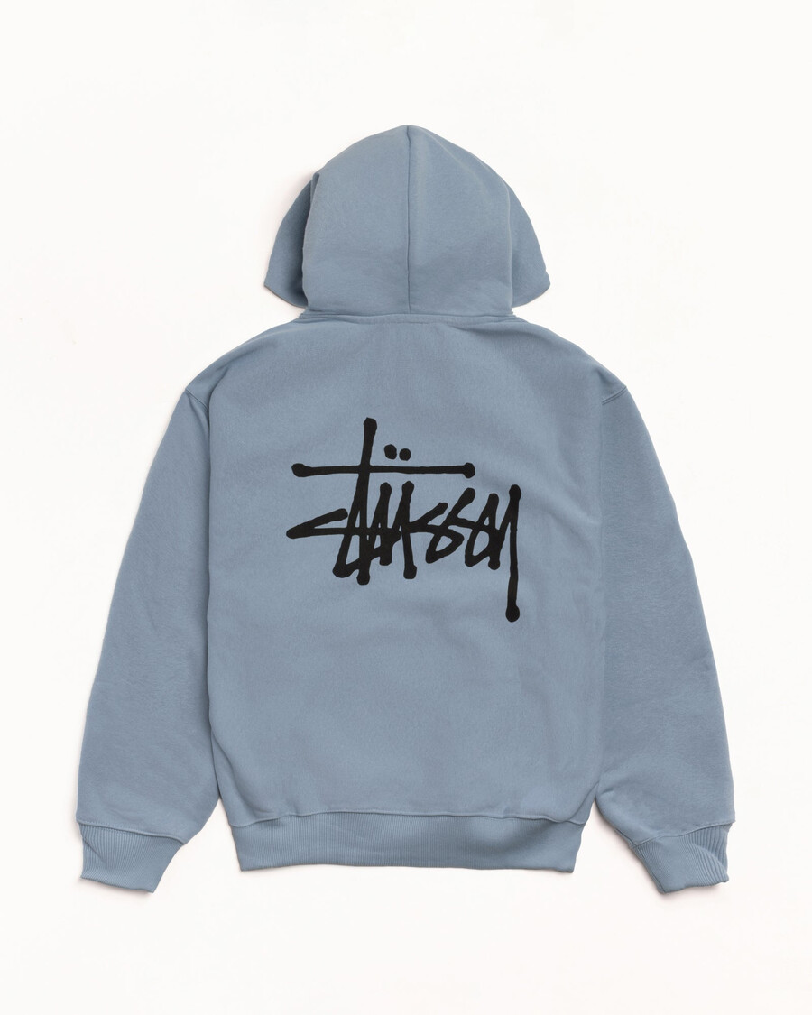 základní mikina se zipem stüssy