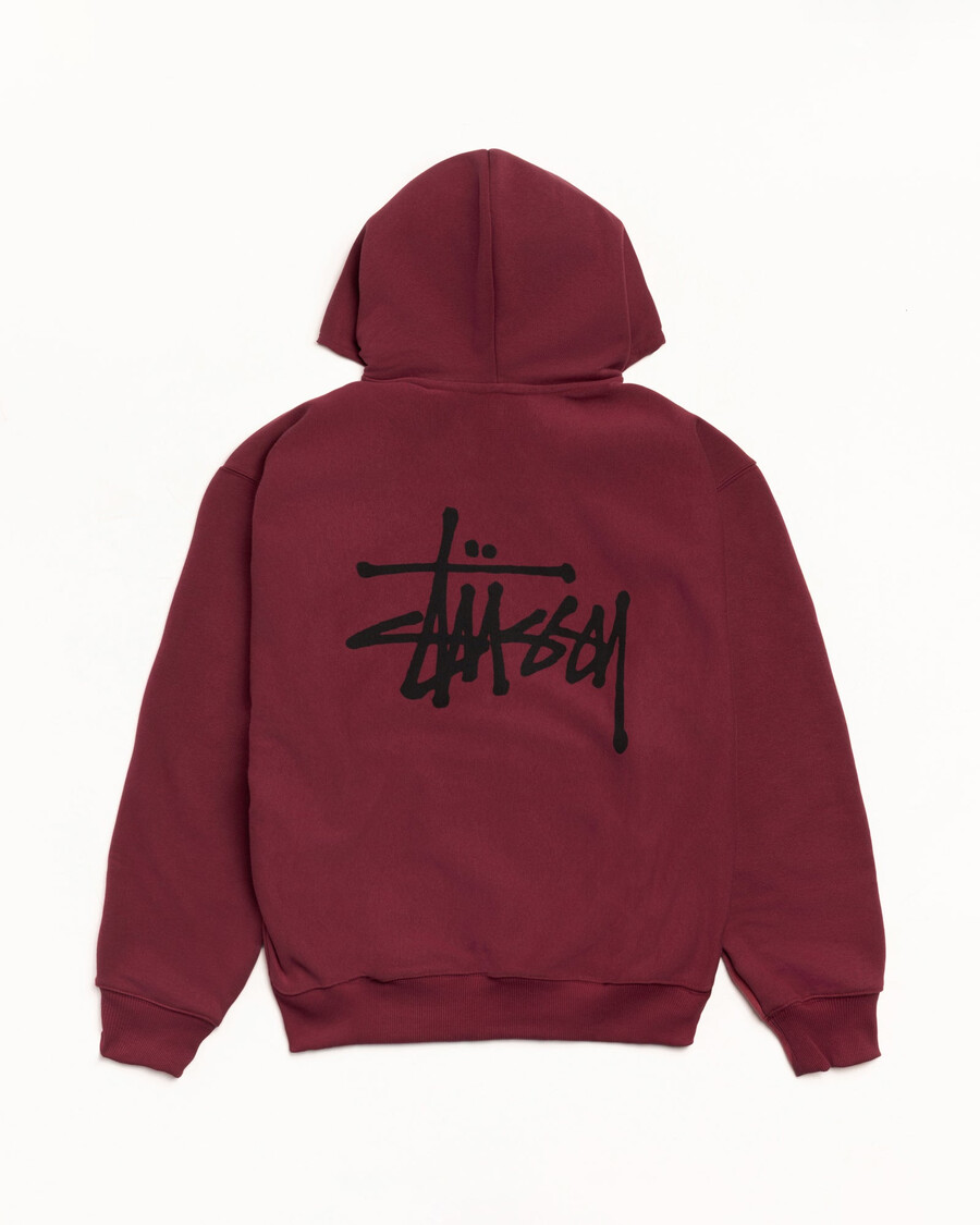 základní mikina se zipem stüssy