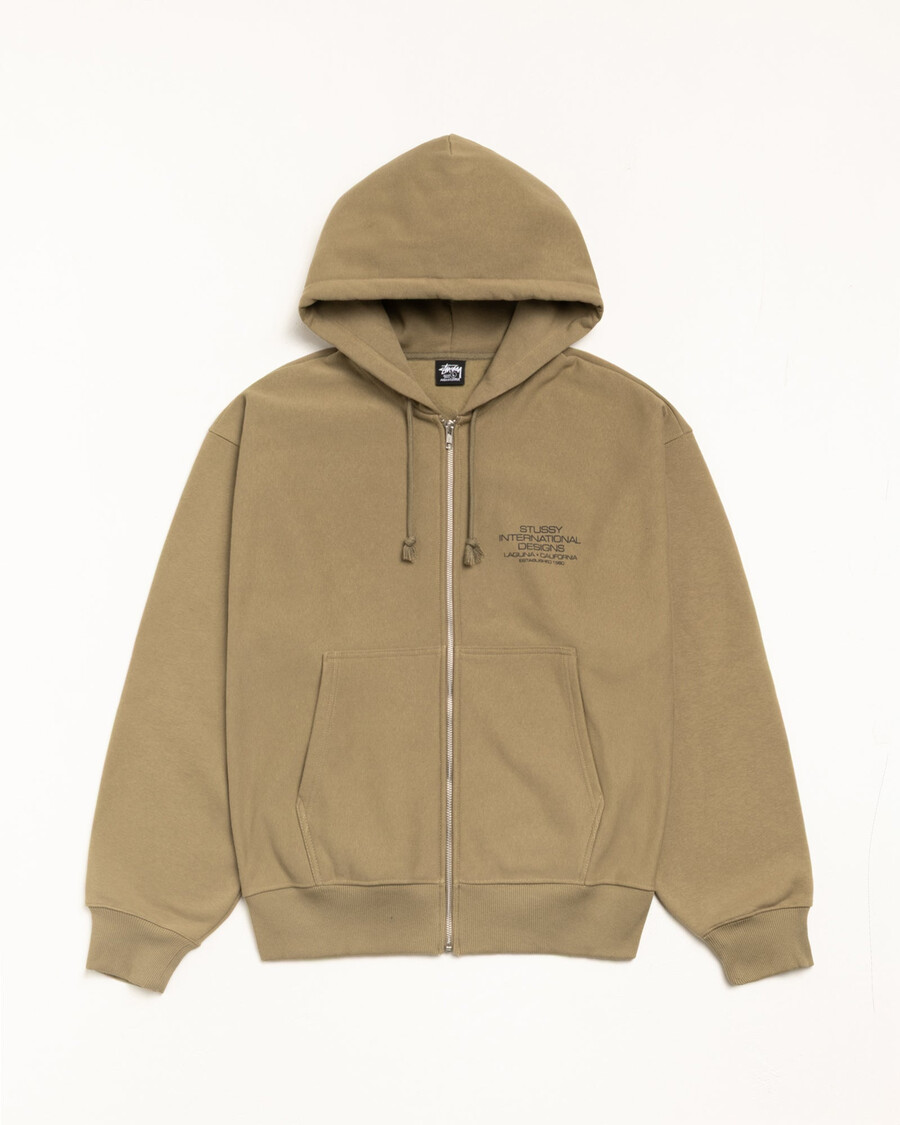 mikina s kapucí international designs na zip