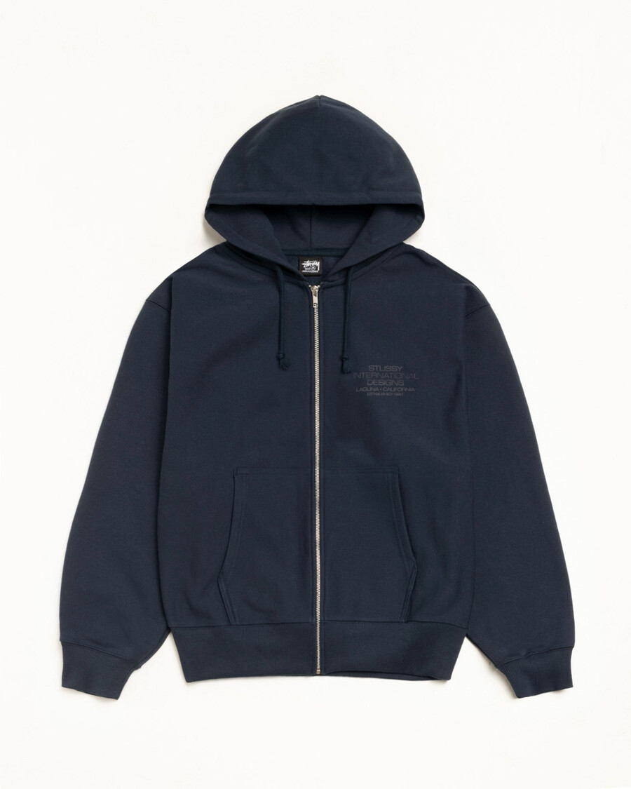 mikina s kapucí international designs na zip