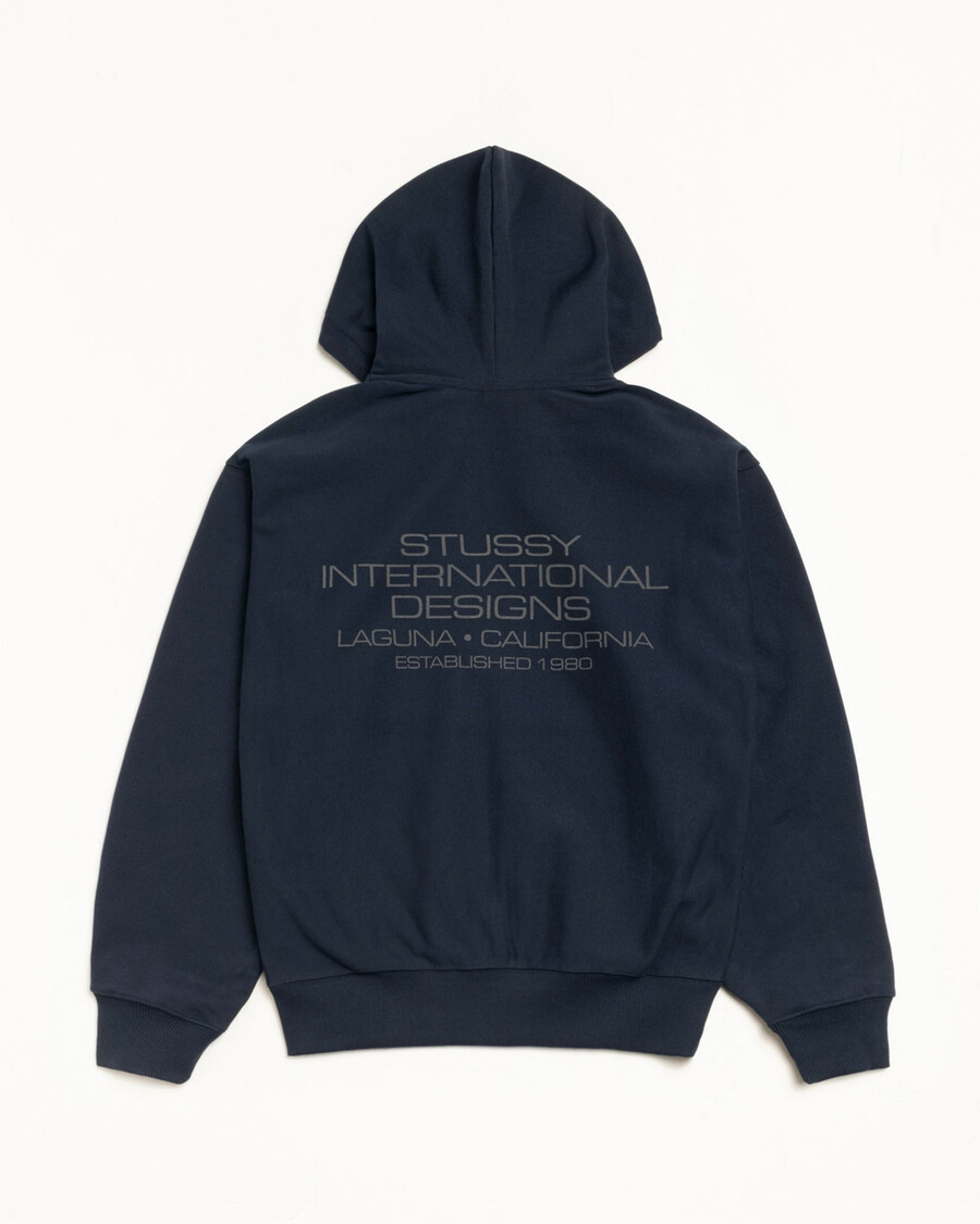 mikina s kapucí international designs na zip