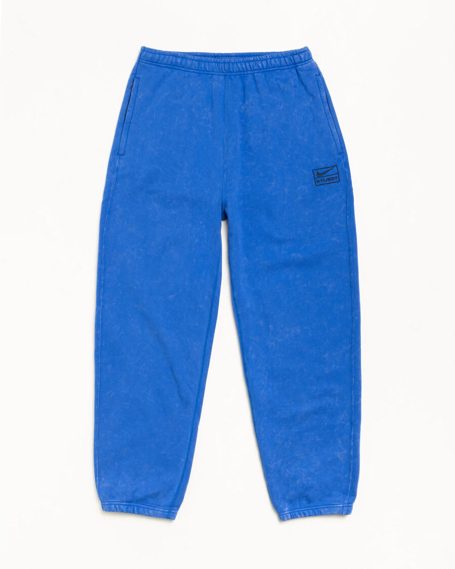 flísové kalhoty stüssy nike acid wash