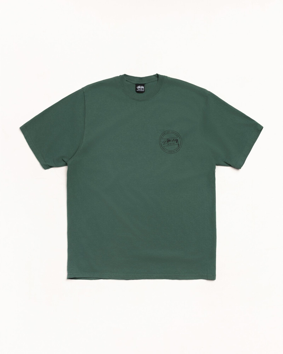 tričko stüssy wear s pigmentovaným barvivem