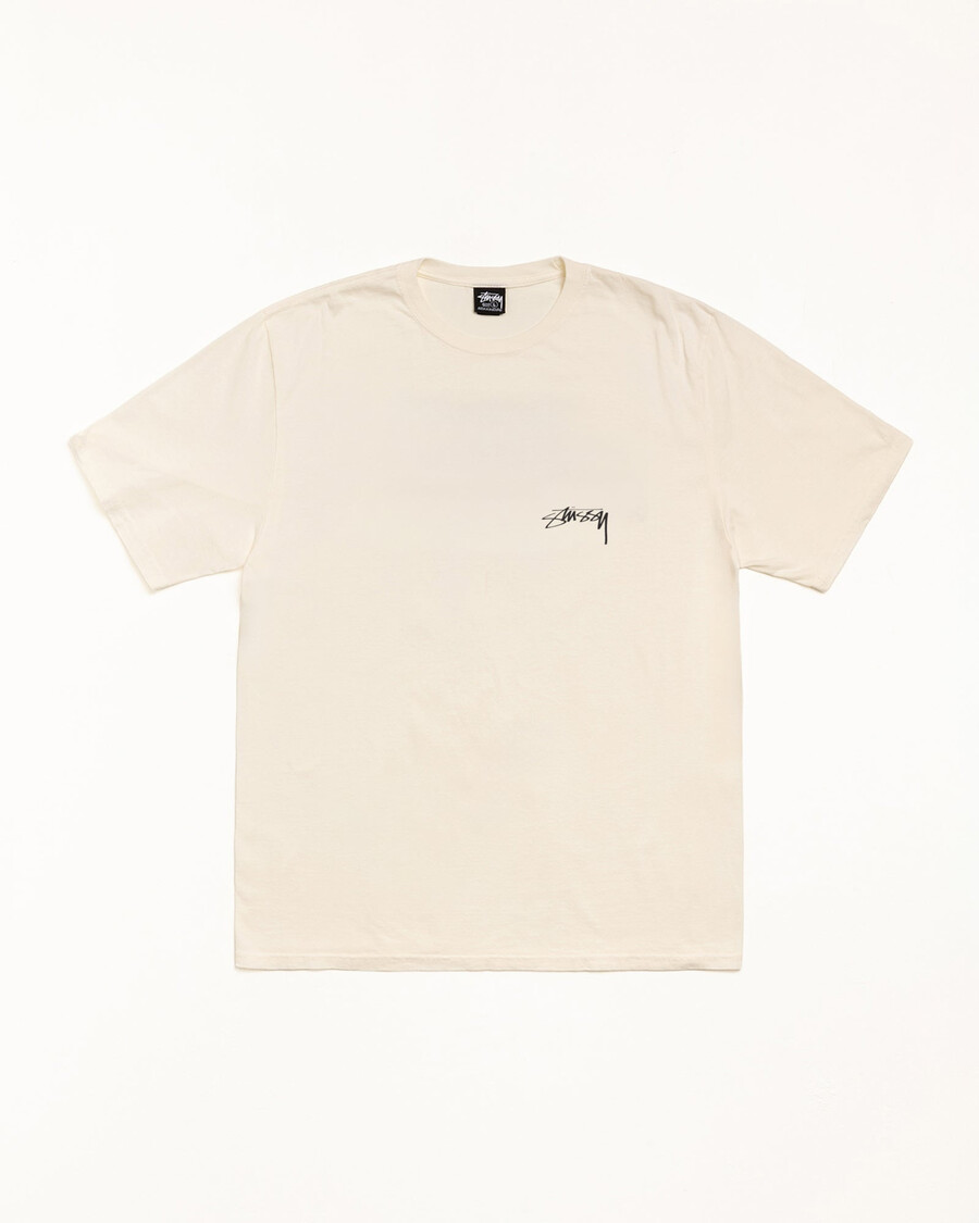 barvené pigmentové tričko serpent tee